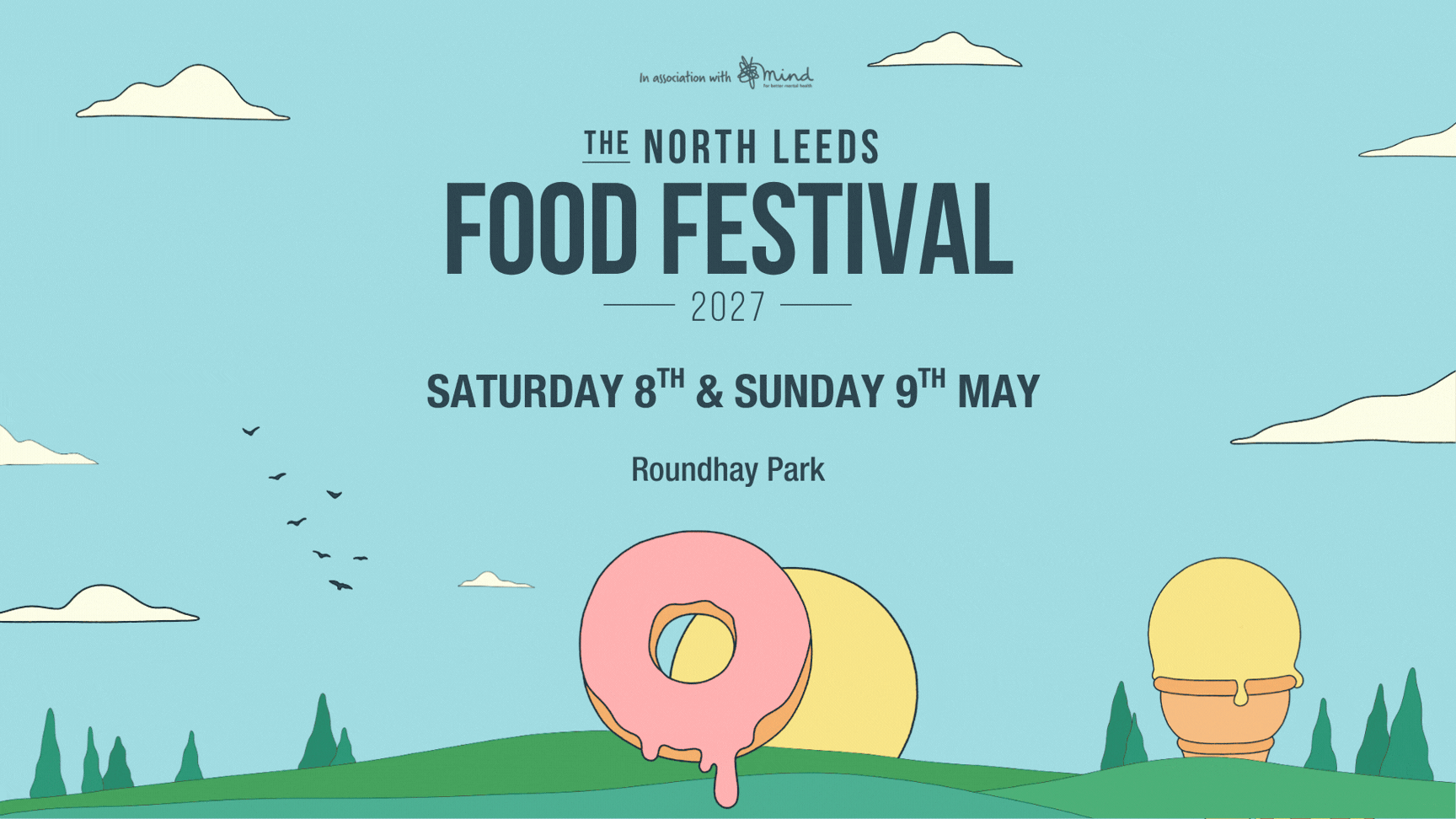 The North Leeds Food Festival, May 8th - 9th 2027, Roundhay Park